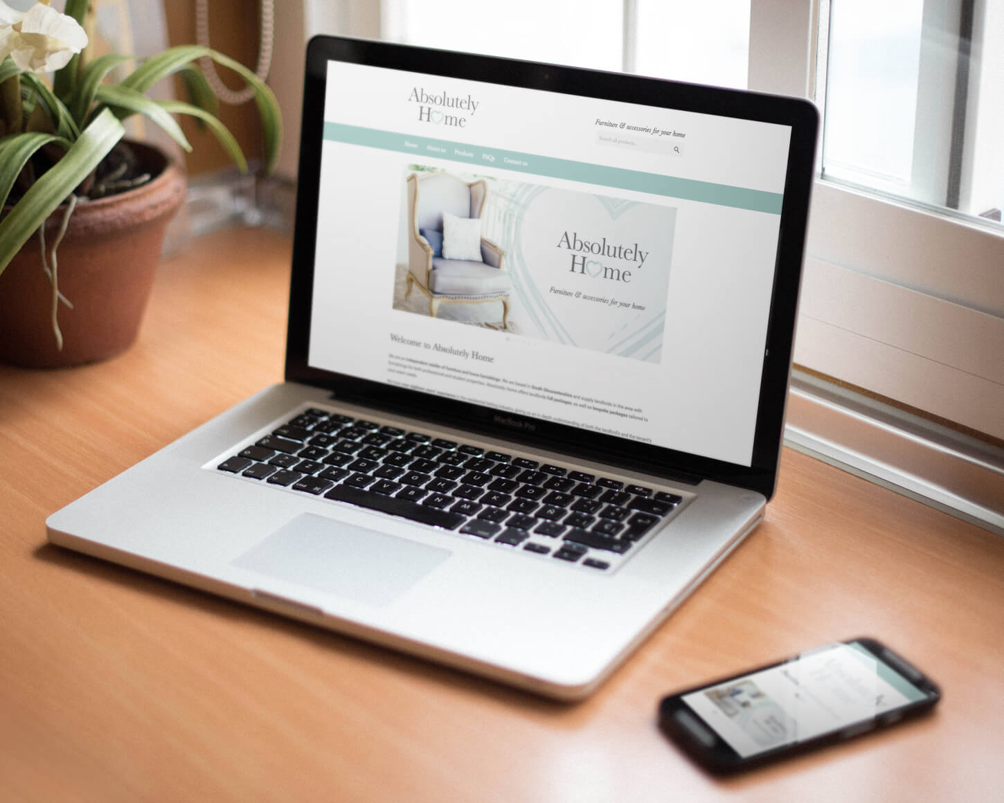 Absolutely Home website