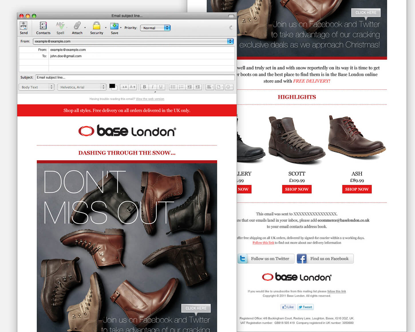 Base London Email