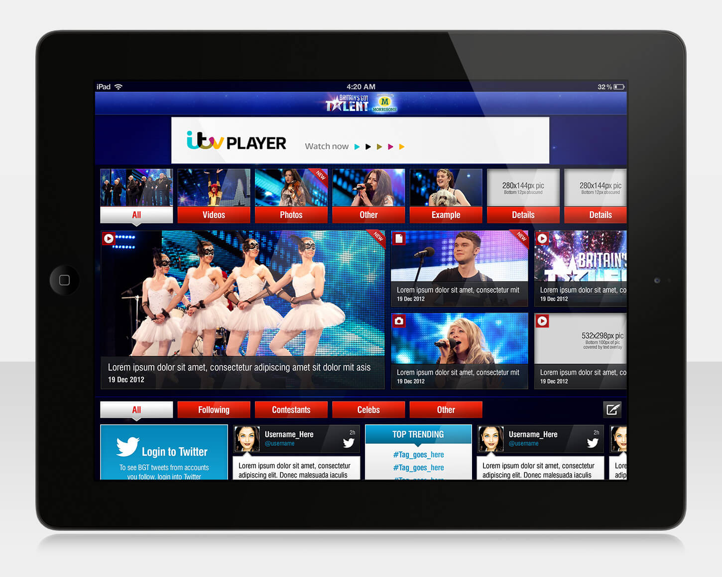 Britain's Got Talent 2013 - iPad app