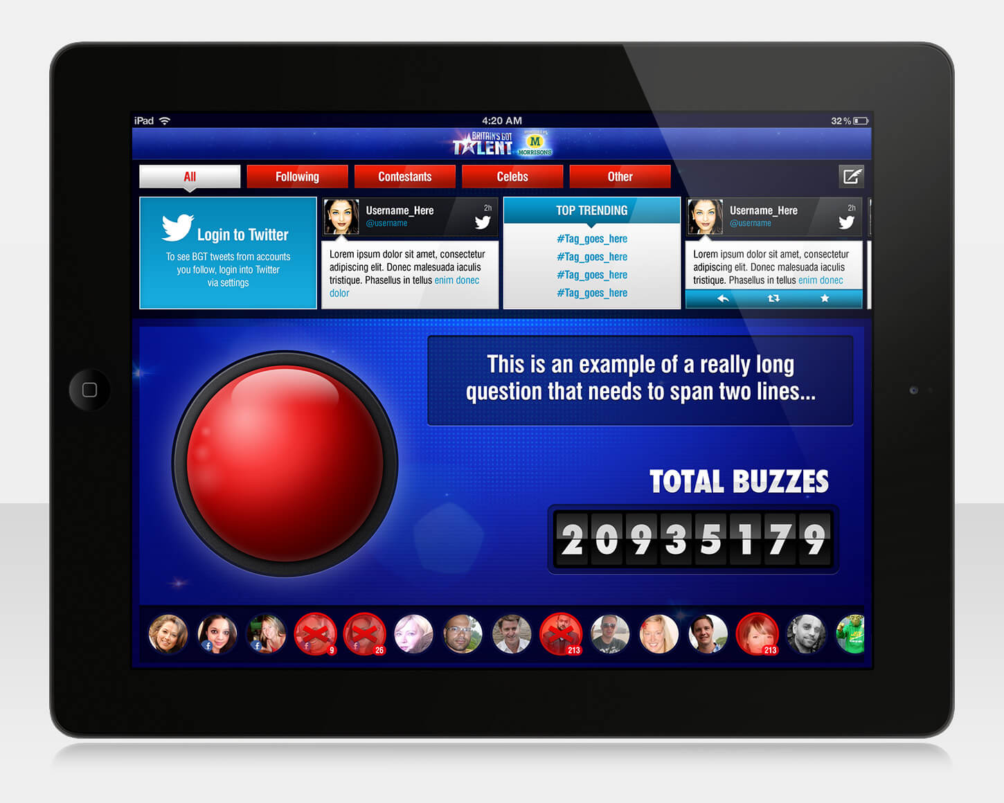 Britain's Got Talent 2013 - iPad app
