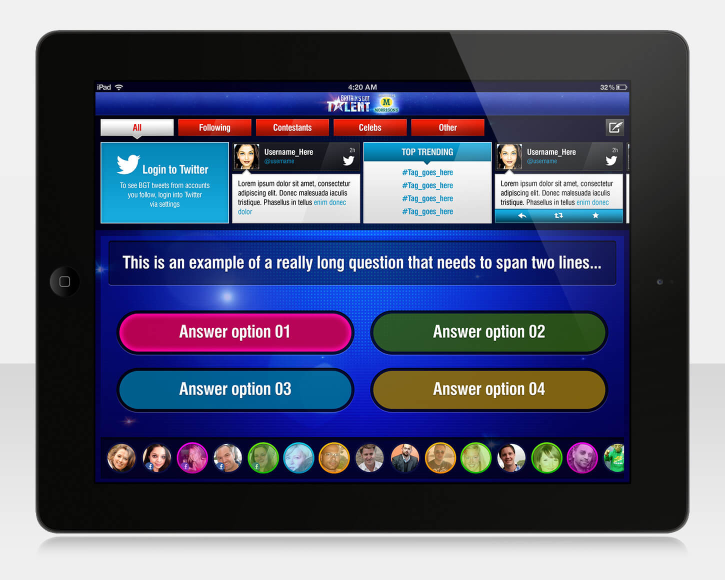 Britain's Got Talent 2013 - iPad app