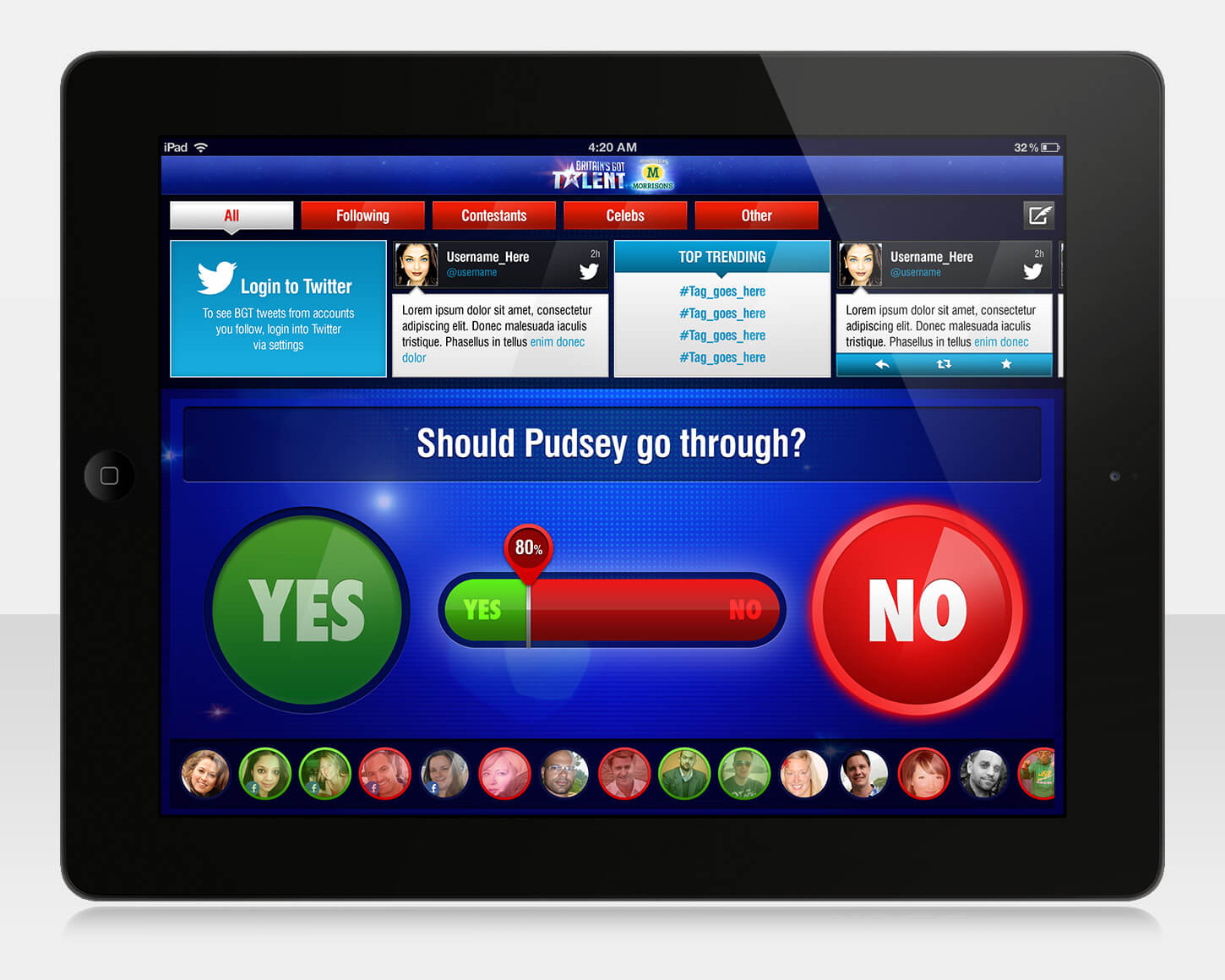 Britain's Got Talent 2013 - iPad app
