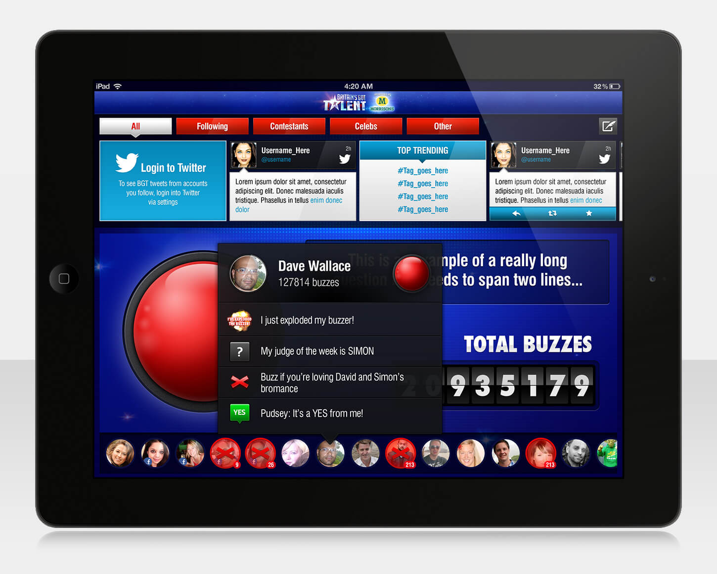 Britain's Got Talent 2013 - iPad app