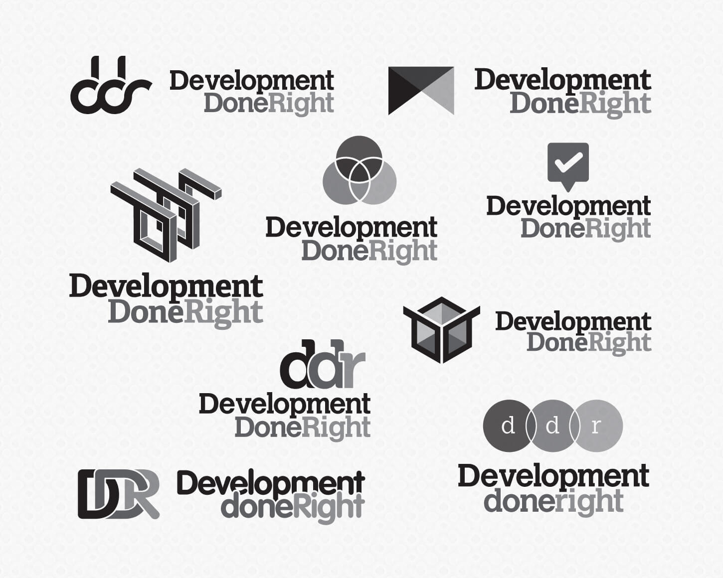 Development Done Right branding