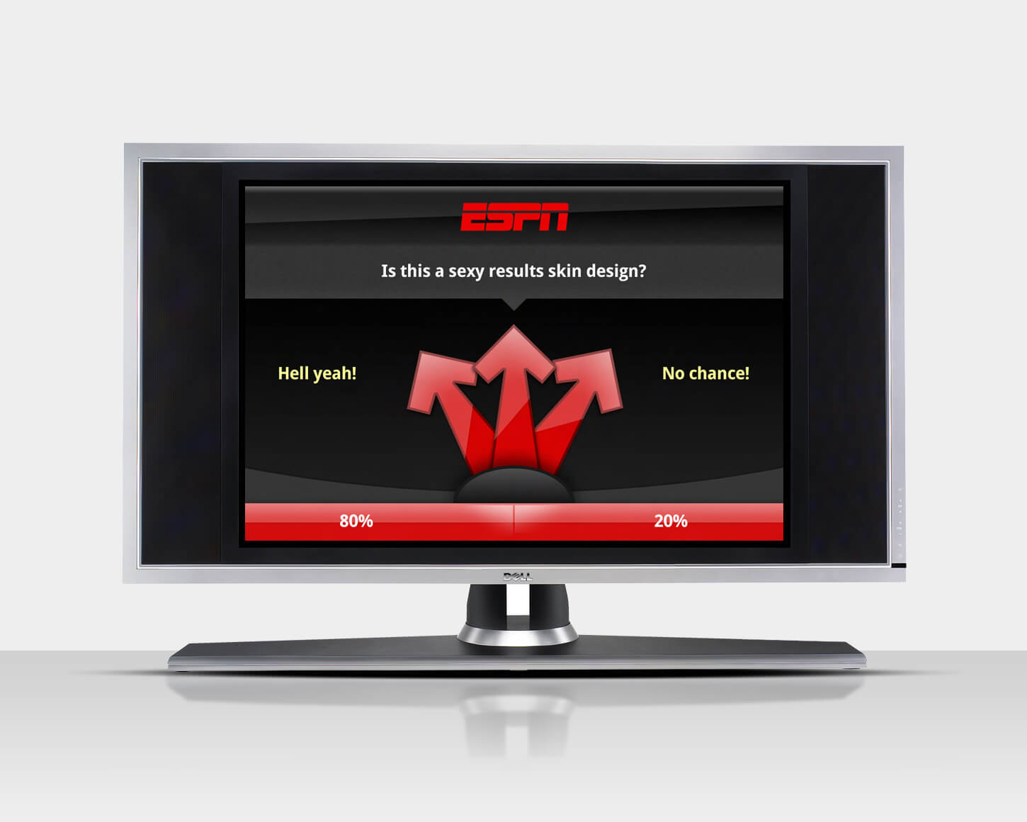 ESPN Live Results app UI