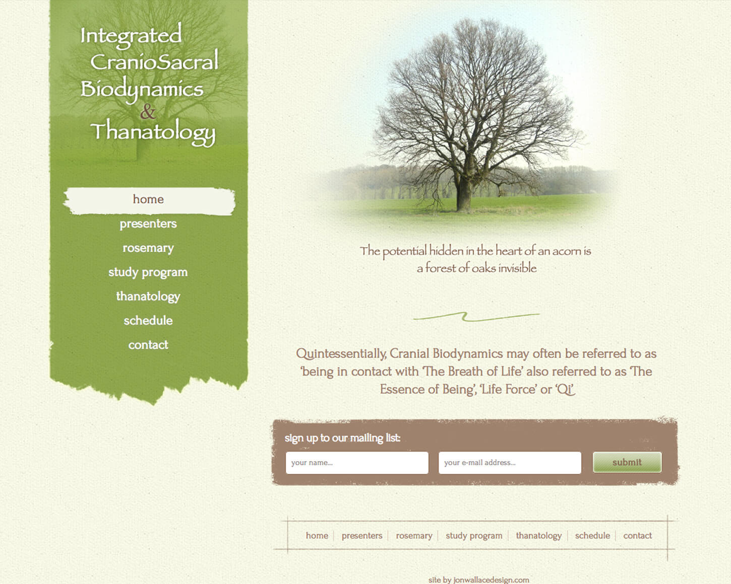 Gentle Touch website