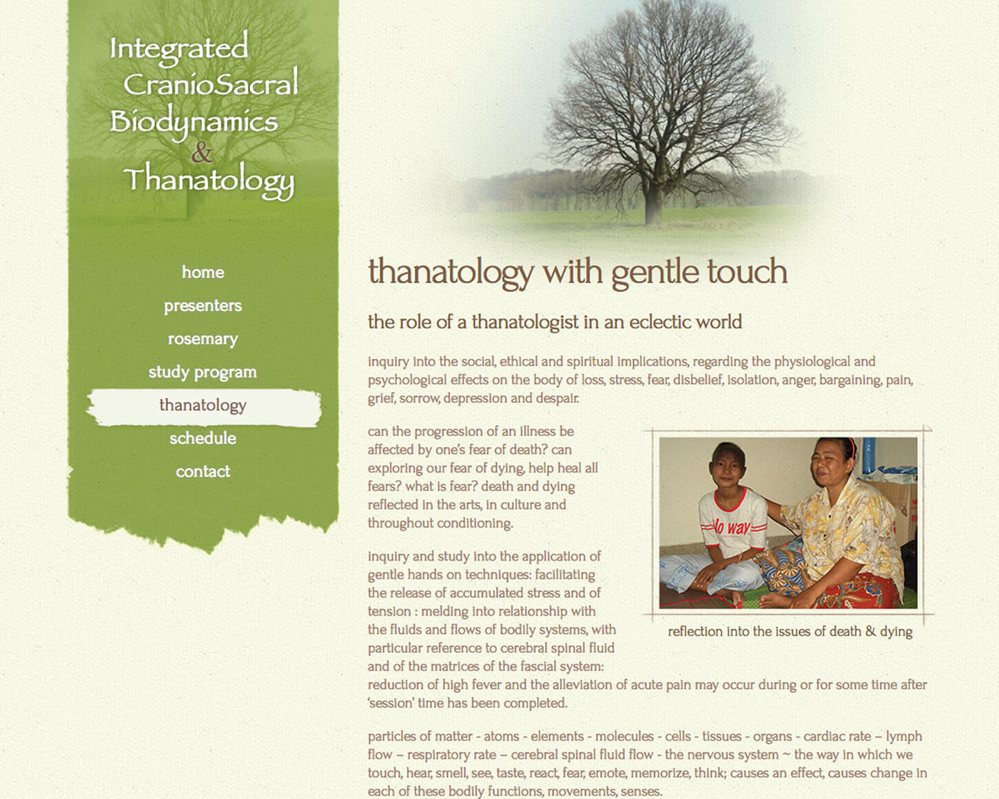 Gentle Touch website
