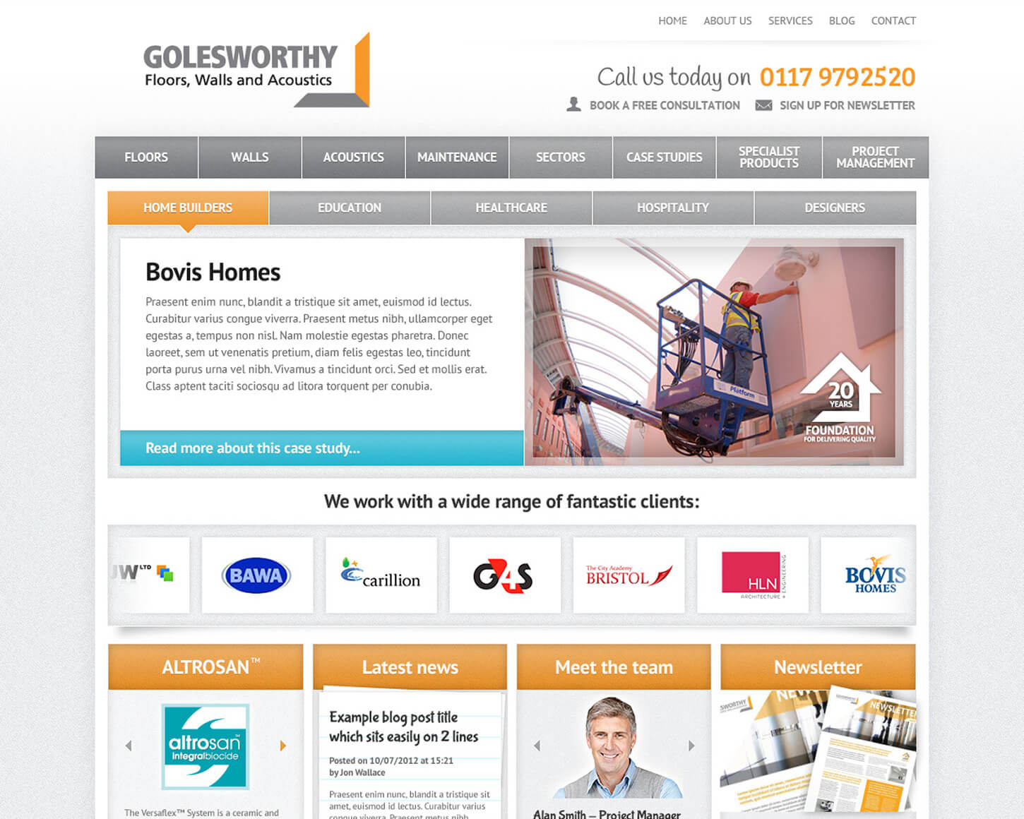 Golesworthy website