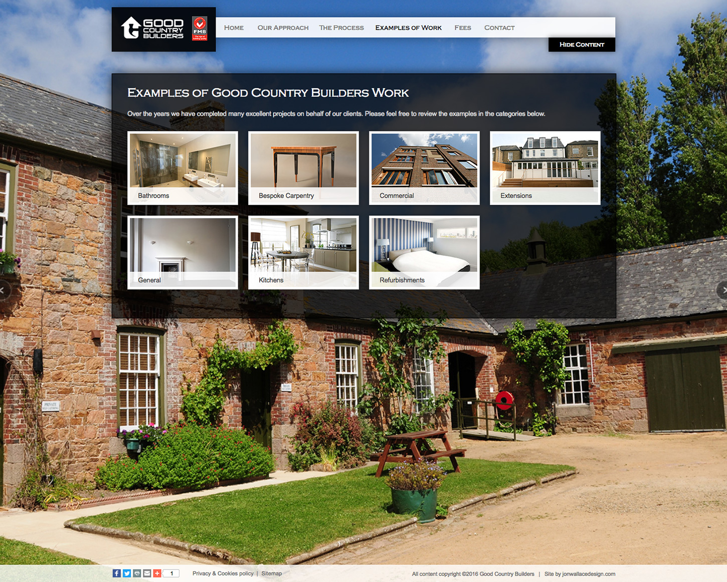 Good Country Builders website