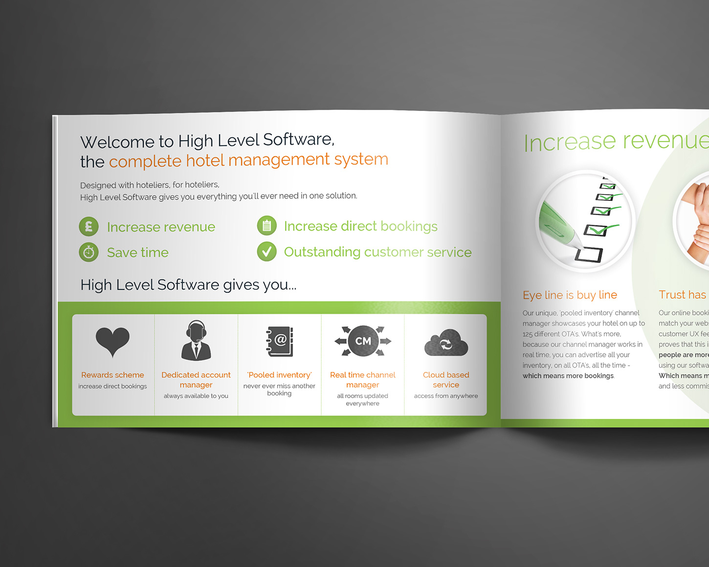 High Level Software A5 Brochure