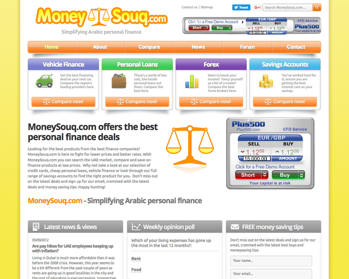 MoneySouq website