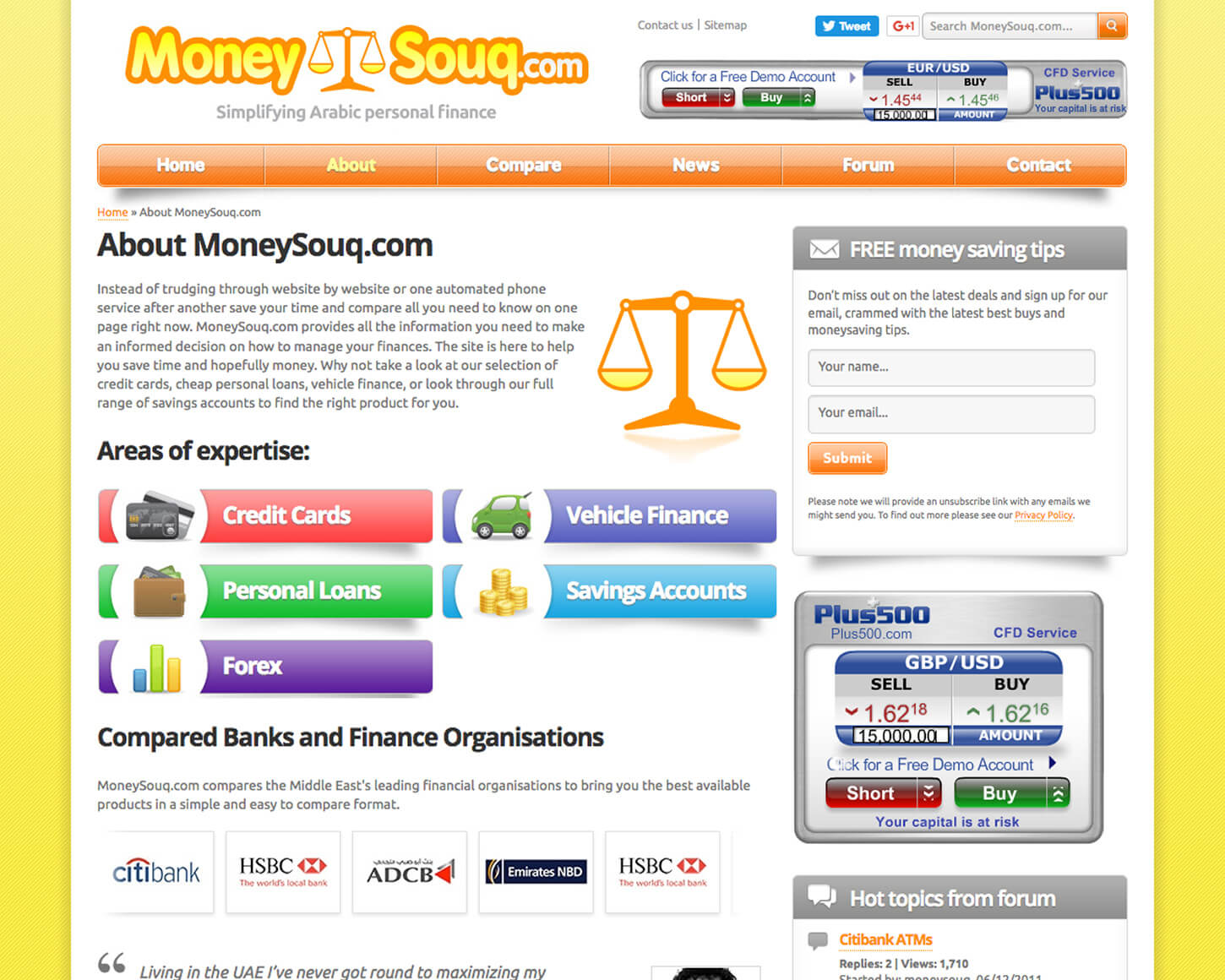 MoneySouq website