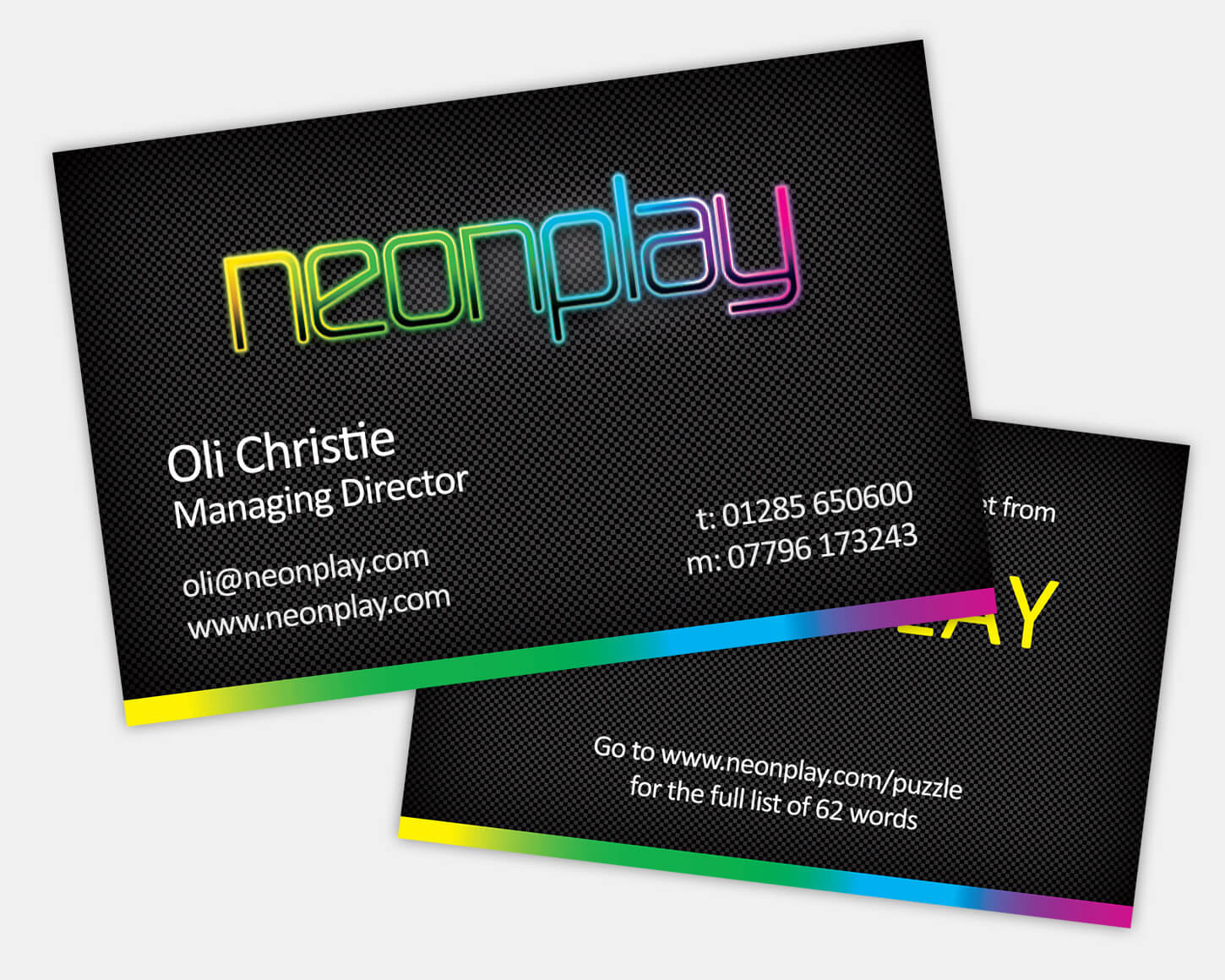 Neon Play branding