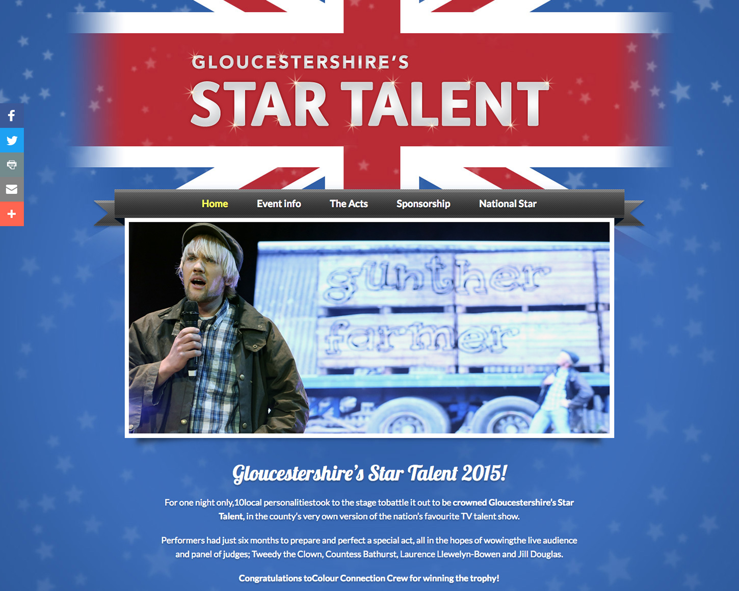 Gloucestershire's Star Talent website