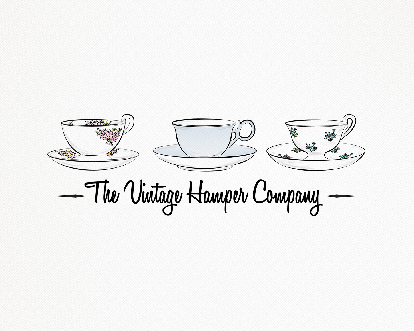 The Vintage Hamper Company branding