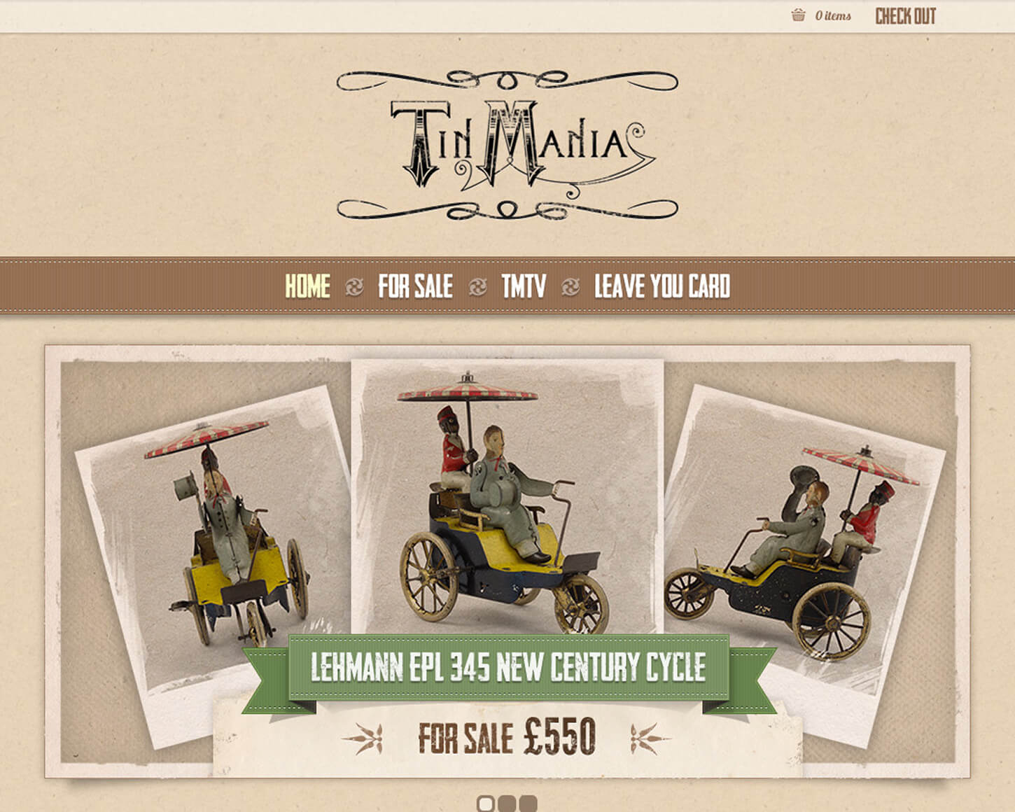 Tinmania website
