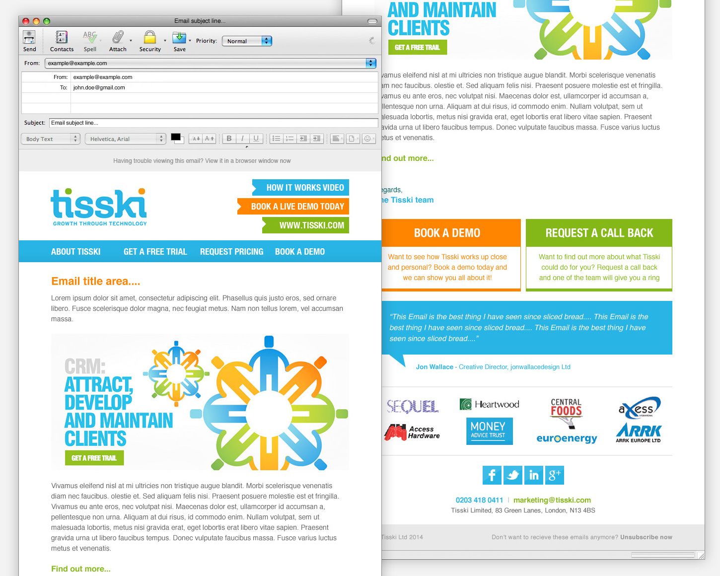 Tisski HTML Email Marketing