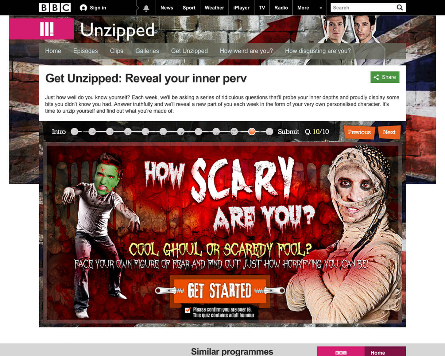 Unzipped