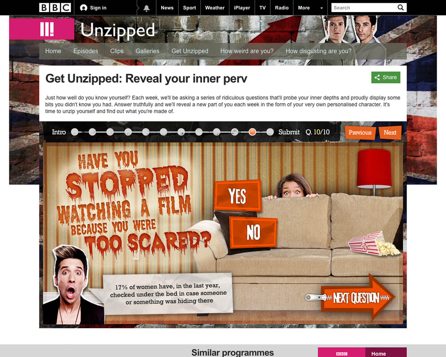 Unzipped
