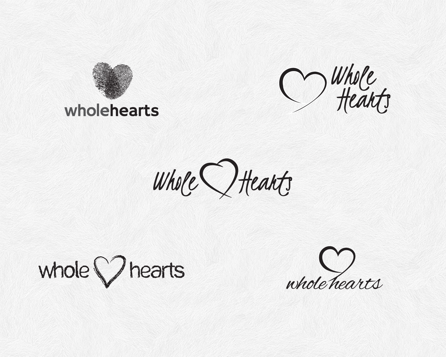 Whole Hearts branding