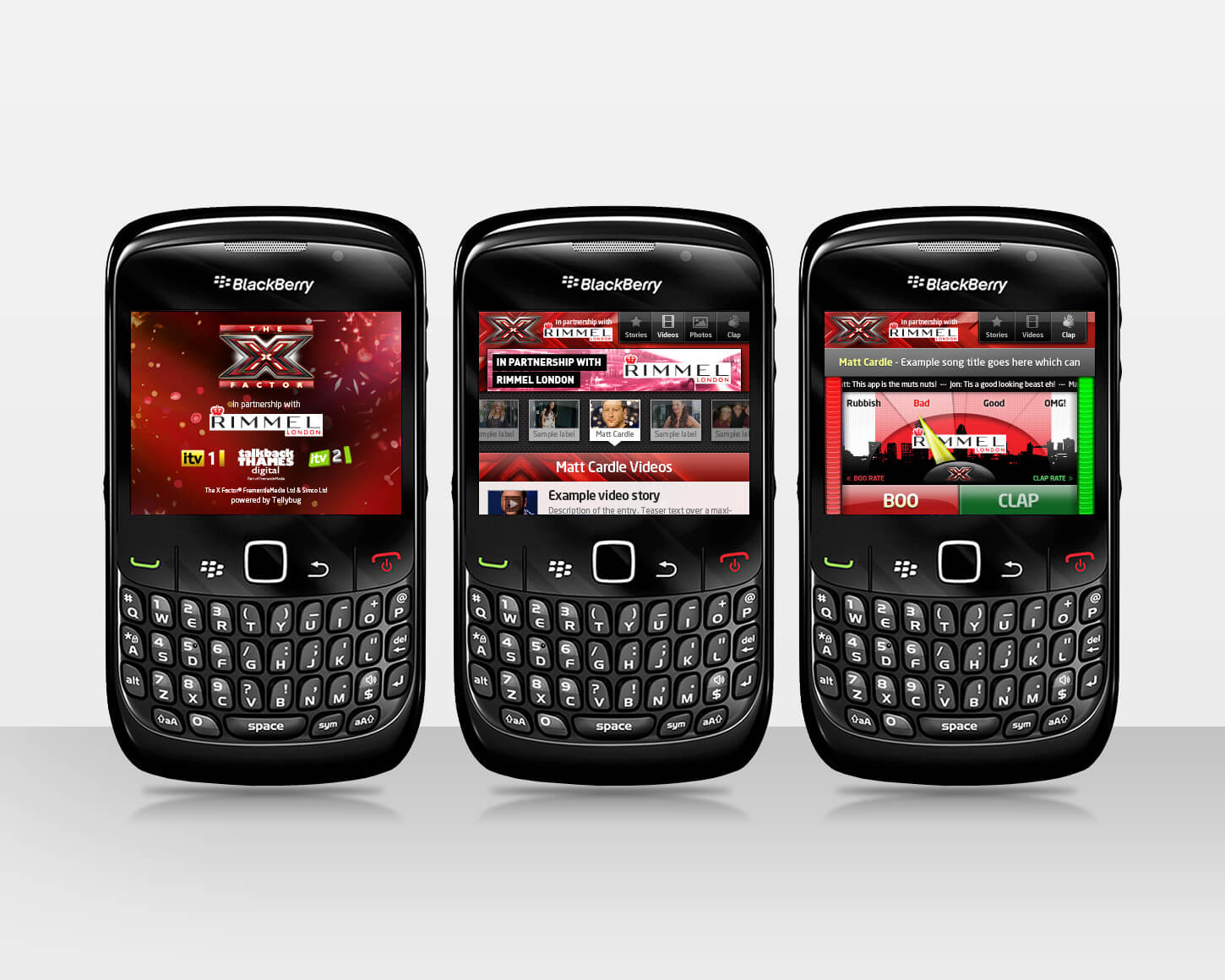 X Factor mobile apps
